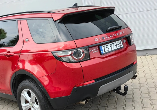 Land Rover Discovery Sport cena 76900 przebieg: 114000, rok produkcji 2015 z Łobżenica małe 742